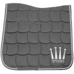 Dressage Pad Crown - Grey/Silver - Image 1