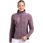 Vanessa Fleece Jacket - Dark Mauve/Navy - Image 1