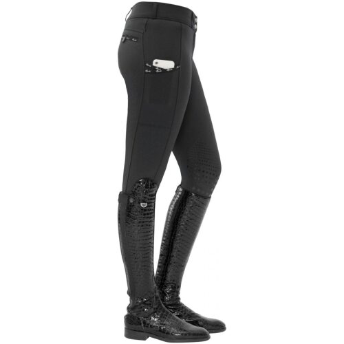 Elina Knee Grip Breeches - Black