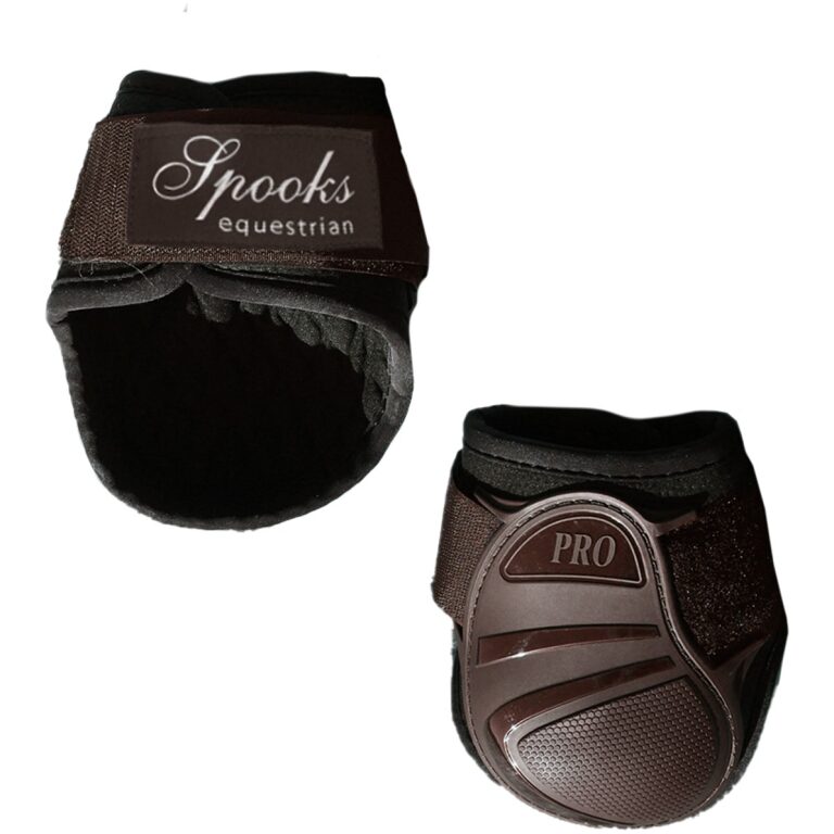 Fetlock Boots Velcro Brown Spooks Riding Australasia