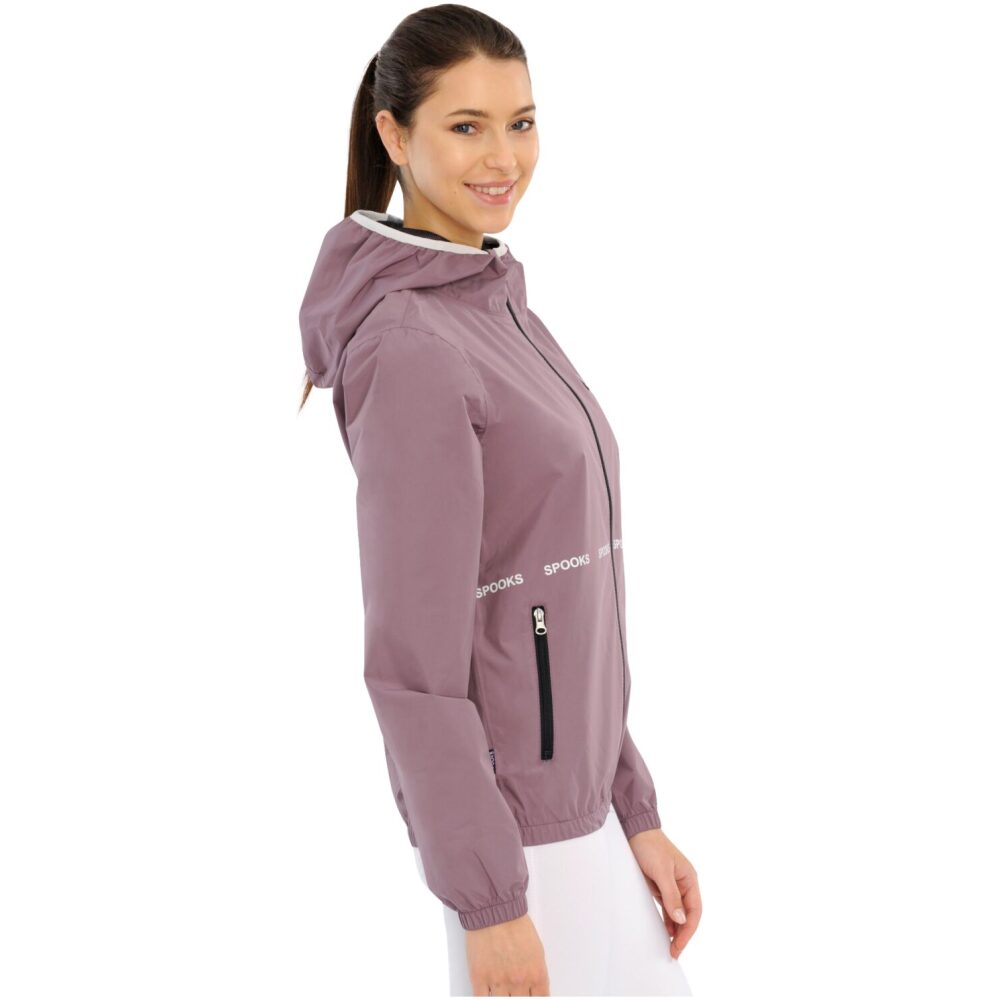 Dianna Rain Jacket - Dark Mauve - Spooks Riding - Australasia