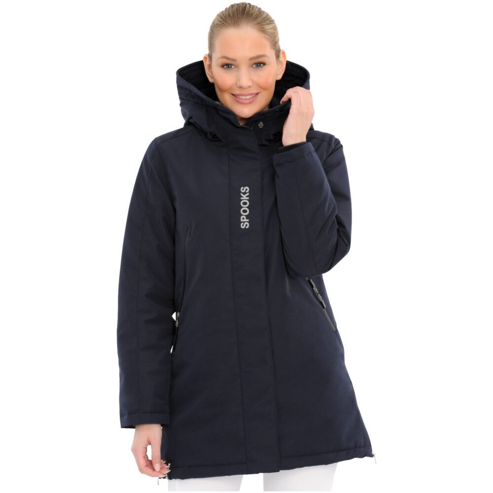 Evaa Coat - Navy - Spooks Riding - Australasia