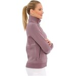 Thania Sweat Jacket - Dark Mauve - Image 3