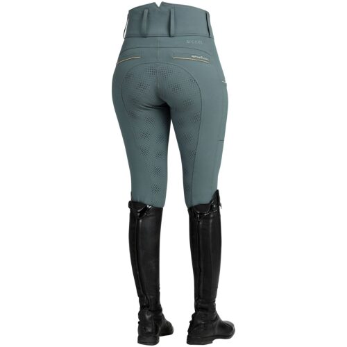 Annber Full Grip High Waist Breeches - Dove Blue