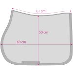 Saddle Pad Crown Shiny - Black - Image 2