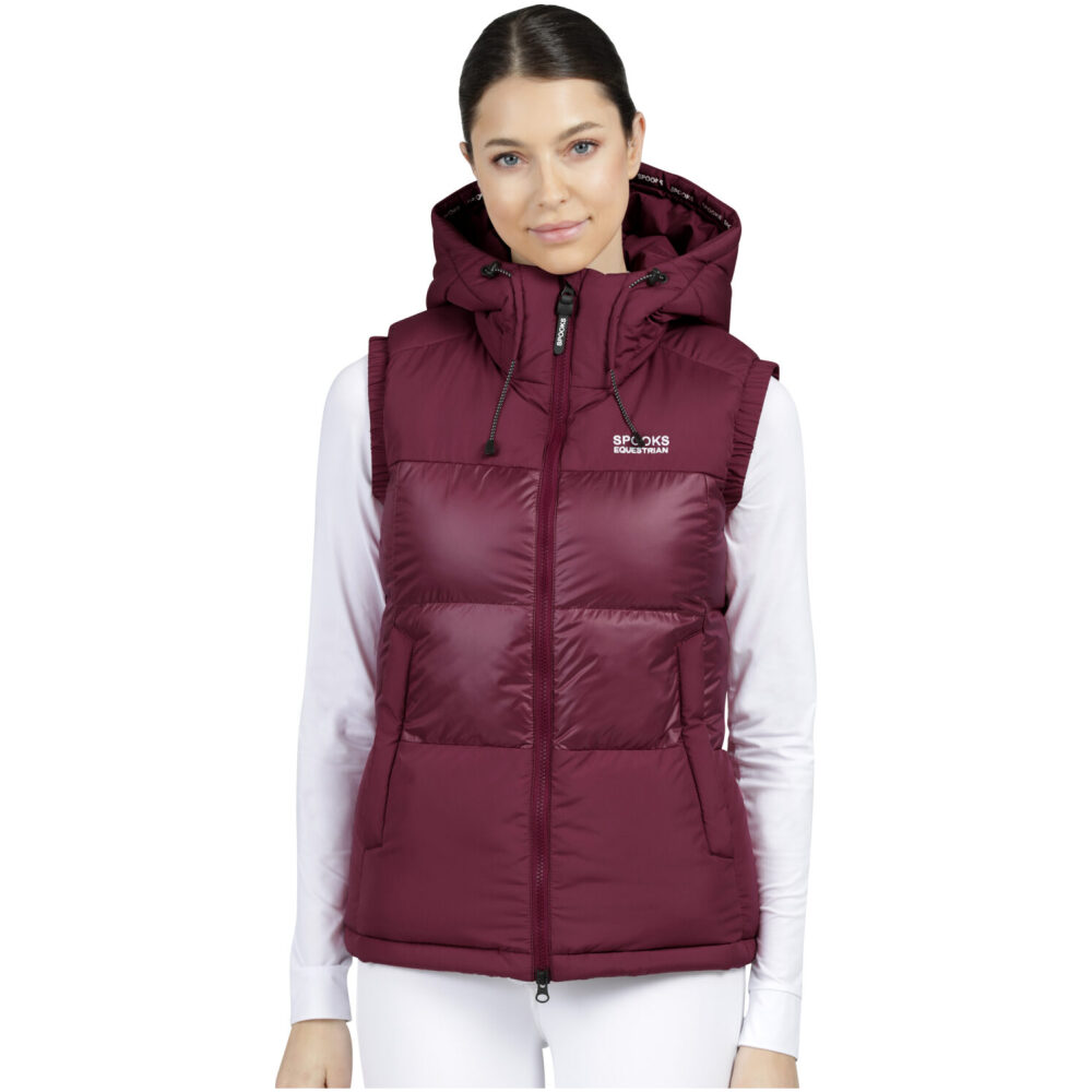 Niara Bodywarmer - Berry - Spooks Riding - Australasia