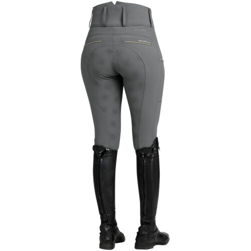 Annber Full Grip High Waist Breeches - Dark Shadow