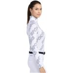 Showshirt Niena Longsleeve - White/Black - Image 3