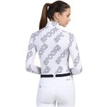 Showshirt Niena Longsleeve - White/Black - Image 2