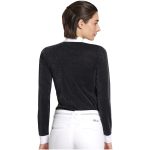 Show Shirt Tarah Longsleeve - Black Glitter - Image 4