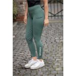 Emalia Full Grip Leggings - Cool Green - Image 3