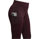 Emalia Full Grip Leggings - Plum - Image 2