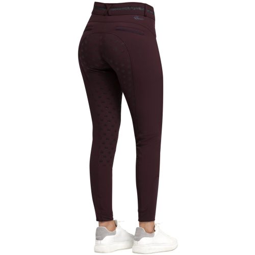Sarina Full Grip Breeches - Plum