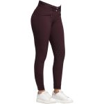 Sarina Knee Grip Breeches - Plum - Image 3