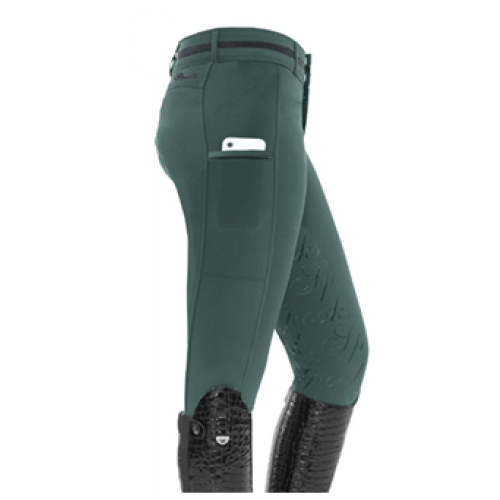 Laurah Full Grip Breeches - Cool Green